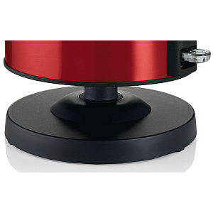 Чайник электрический Bosch TWK7804, 1,7л, 2200Вт, нержавеющая сталь, красный