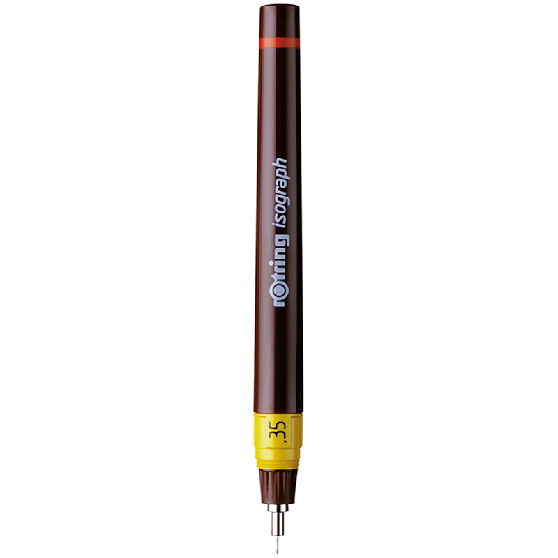 Изограф Rotring 0,35мм, пластиковый корпус