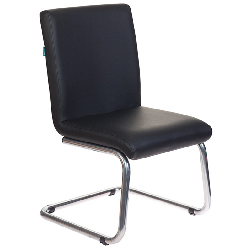 Конференц-кресло Бюрократ CH-250-V, CH, искусственная кожа черная