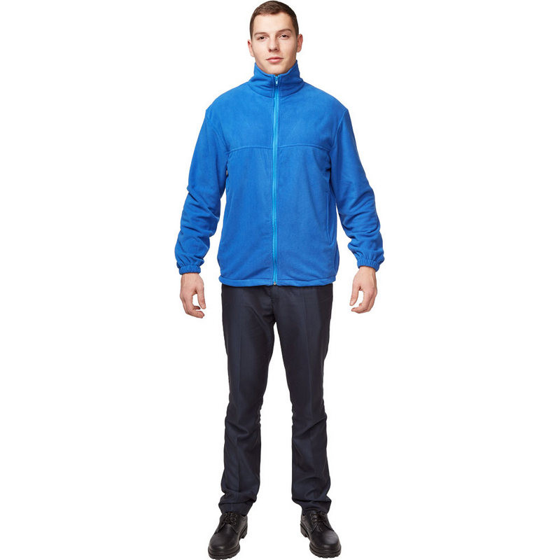 Спец.одежда летняя Толстовка флис (260 гр.) син.(XL)