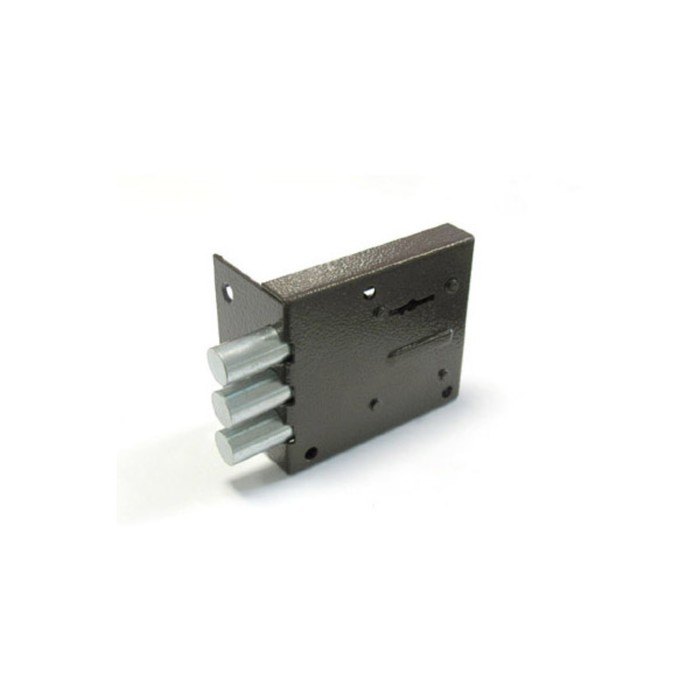 Замок накладной "Симеко" БИФ-0026*3, 90х77х18 мм, 3 ключа
