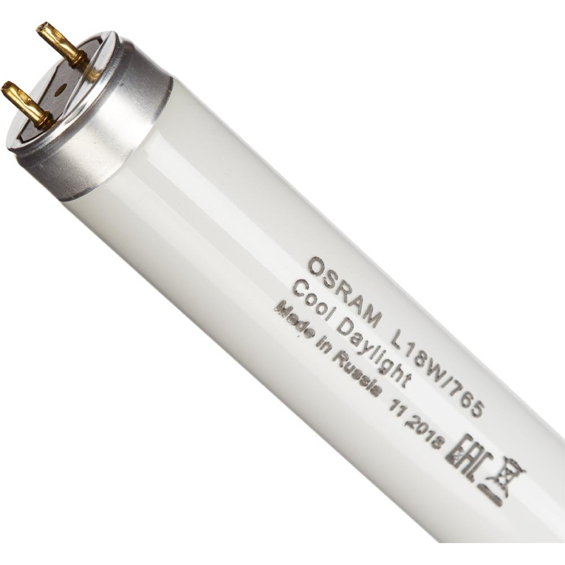 Электрическая лампа Osram люминесц. L 18W/765 G13 6400К хол.дневн. 25шт/уп.