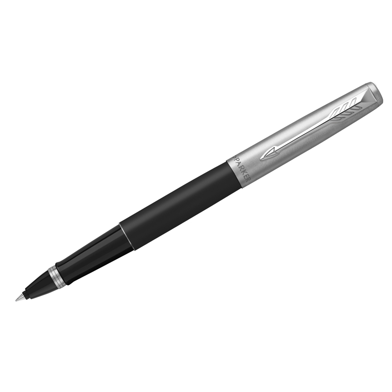 Ручка-роллер Parker "Jotter Bond Street Black CT" черная, 0,8мм, подарочная упаковка