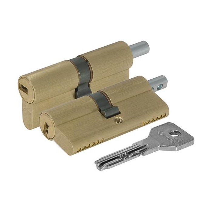 Цилиндровый механизм под вертушку CISA ASIX OE302-82.00, 70/25х10х35 мм, цвет латунь