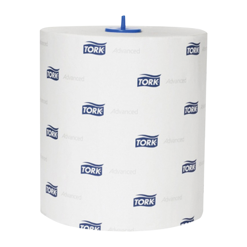 Полотенца бумажные в рулонах Tork Matic "Advanced"(H1), 2-слойные, 150м/рул, тиснение, белые