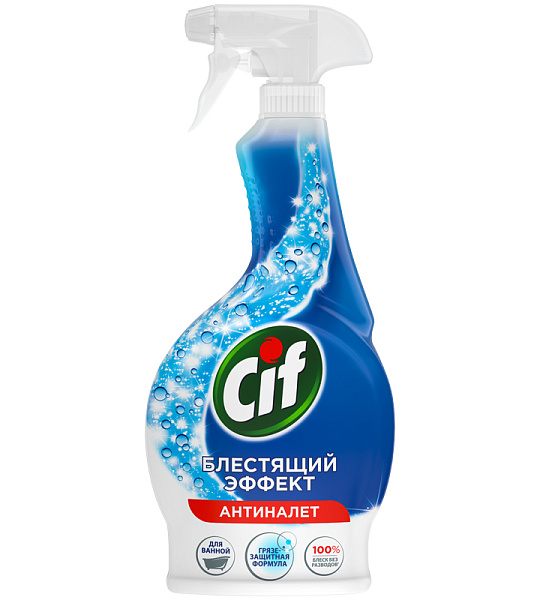 Чистящее средство Cif "Легкость чистоты" для ванн, спрей, 500мл