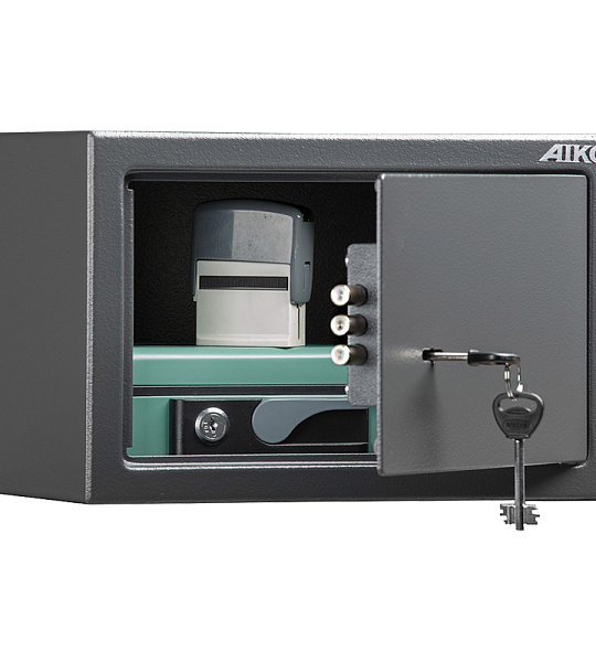 Сейф мебельный Aiko T-200 KL (ключ/замок), Н0 класс взломостойкости
