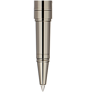 Ручка-роллер Delucci "Mistico" черная, 0,6мм, корпус оружейный металл, подарочная упаковка