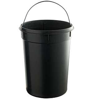 Ведро-контейнер для мусора (урна) OfficeClean Professional, 20л,  нержавеющая сталь, хром