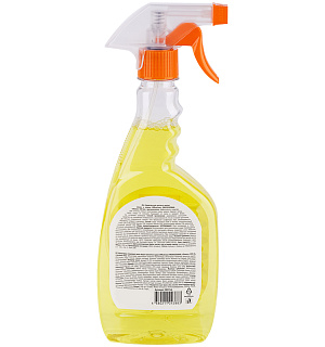 Средство для мытья стекол и зеркал OfficeClean "Лимон"с изопропиловым спиртом, 500мл, с курком