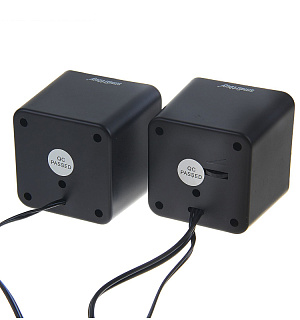 Колонки Smartbuy MINI, 2*2,W, питание от USB, черный