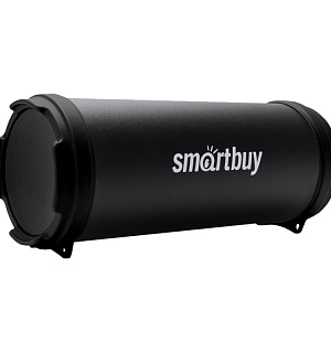Колонка портативная Smartbuy Tuber MK2, 2*3W, Bluetooth, FM, 1500 мА*ч, до 8 часов работы, черный