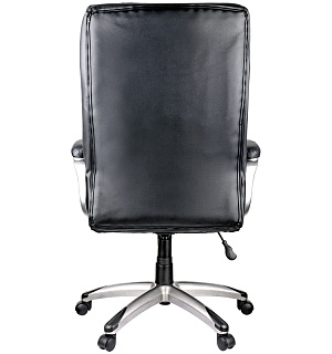 Кресло руководителя Helmi HL-E11 "Forum", экокожа черная