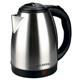 Чайник электрический Gelberk GL-333, 1,8л, 1500Вт, нержавеющая сталь