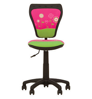 Кресло детское NowyStyl Ministyle, PL, ткань (Flowers), без подлокотников