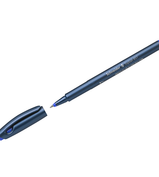 Ручка-роллер Schneider "TopBall 857" синяя, одноразовая
