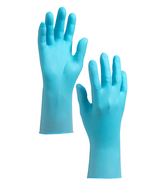 Перчатки нитриловые Kimberly-Clark "Kleenguard G10 Blue", XL, 0,12мм, 90шт.