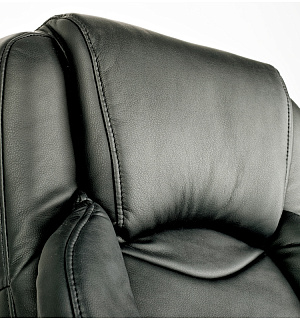 Кресло руководителя Helmi HL-E21 "Timing", экокожа черная