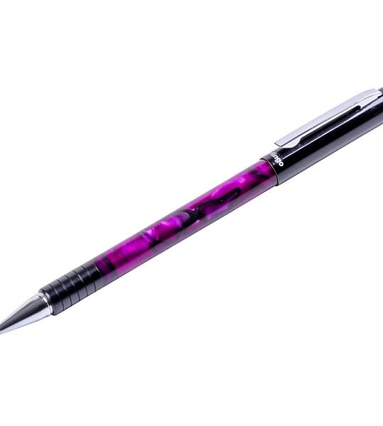 Ручка шариковая подарочная Berlingo "Fantasy" синяя, 0,7мм, корпус: фиолетовый акрил