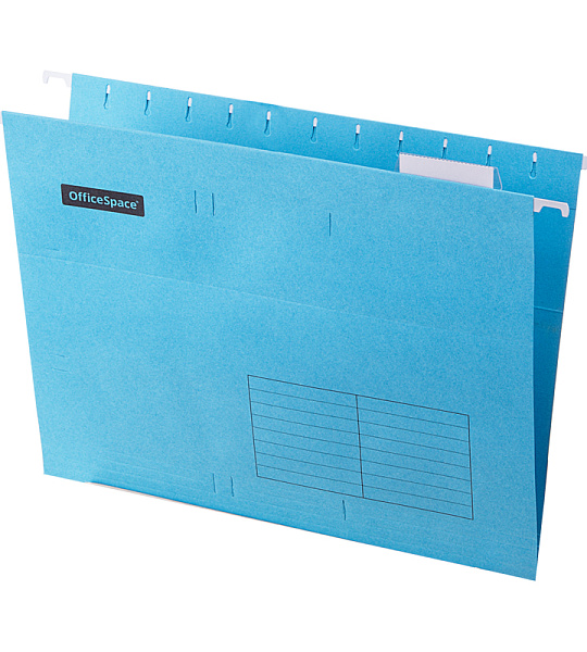 Подвесная папка OfficeSpace А4 (310*240мм), синяя