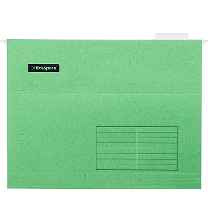 Подвесная папка OfficeSpace А4 (310*240мм), зеленая