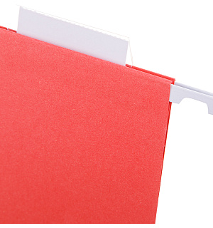 Подвесная папка OfficeSpace Foolscap (365*240мм), красная