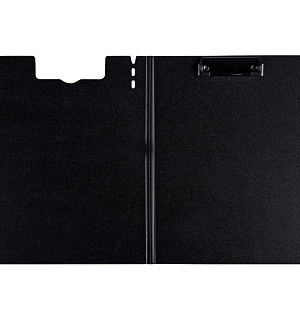Папка-планшет с зажимом Berlingo "Instinct", A4, пластик (полифом), фламинго/черный