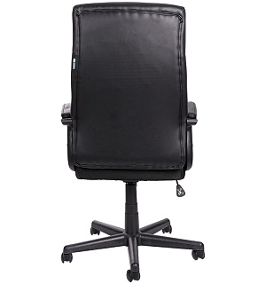 Кресло руководителя Helmi HL-Е28 "Approved", экокожа черная