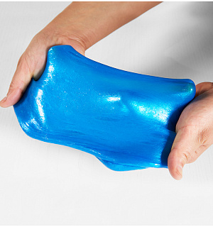 Клей для слаймов Elmers "Metallic Glue", 147мл, синий, металлик