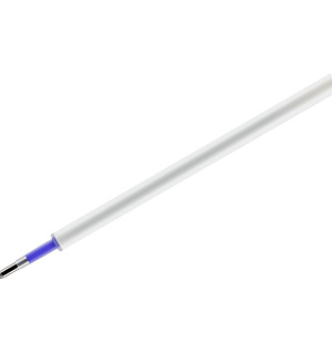 Стержень для стираемой гелевой ручки OfficeSpace синий, 110мм, 0,5мм
