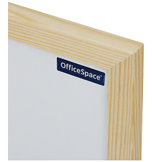 Доска магнитно-маркерная OfficeSpace, А3 (342*484 мм), деревянная рамка