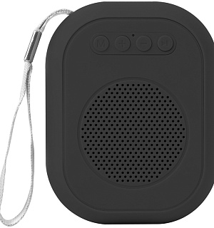 Колонка портативная Smartbuy Bloom, 3Вт, Bluetooth, MP3, FM-радио, до 5 часов работы, черный