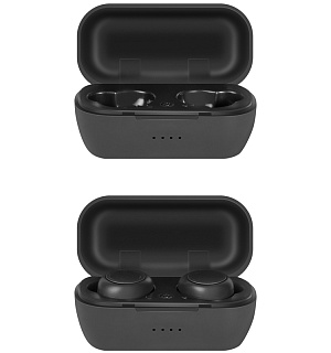 Наушники с микрофоном беспроводные Defender Twins 638, Bluetooth 5.0, разъем Micro-USB, черный