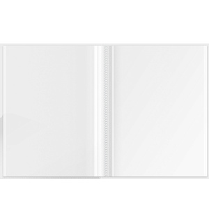 Папка с 20 вкладышами Berlingo "Contrast", 17мм, 600мкм, с внутр. карманом, с рисунком