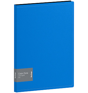 Папка с зажимом Berlingo "Color Zone", 17мм, 1000мкм, синяя
