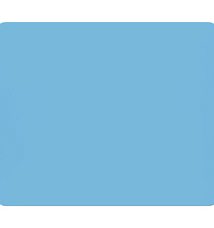 Настольное покрытие OfficeSpace 55*65см, прозрачное матовое, синий