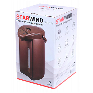 Чайник-термопот Starwind STP5171, 5л, 750Вт, пластик