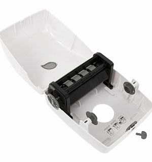 Диспенсер для полотенец в рулонах LAIMA PROFESSIONAL ECO (Система Н1), механический, белый, ABS-пластик, 606550