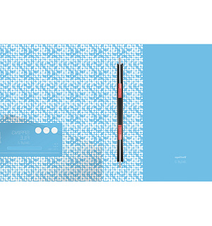 Папка с пружинным скоросшивателем Berlingo "Starlight S", 17мм, 600мкм, голубая, с внутр. карманом, с рисунком