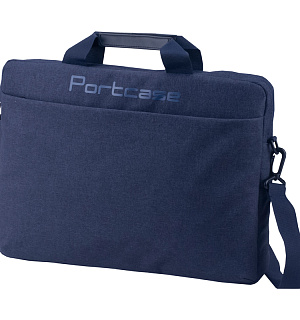 Сумка для ноутбука 15,6" PortCase KCB-160 DB полиэстер, нейлон, синий, 410*310*70мм