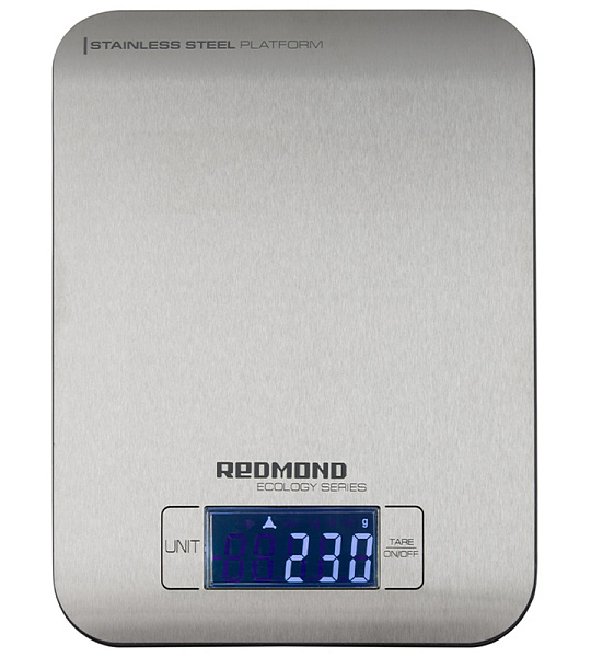 Кухонные весы Redmond RS-M723,пластик, нержавеющая сталь,  5кг макс