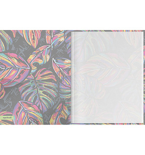 Папка с 30 вкладышами Berlingo "Neon Paradise", 17 мм, 600 мкм, с внутр. карманом, с рисунком