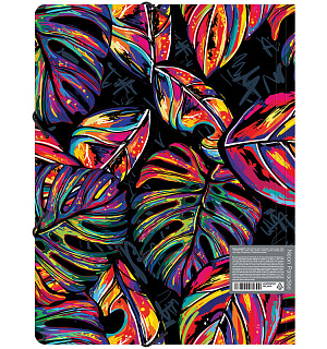 Папка на резинке Berlingo "Neon Paradise" А4, 600мкм, с рисунком
