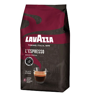 Кофе в зернах LAVAZZA "Barista Gran Crema", 1000 г, 2485