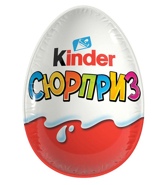 Шоколадное яйцо KINDER Surprise (Киндер Сюрприз), в ассортименте, 20 г, 77148592
