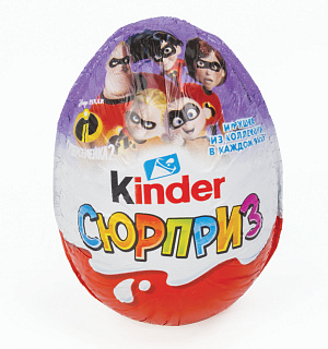 Шоколадное яйцо KINDER Surprise (Киндер Сюрприз), в ассортименте, 20 г, 77148592