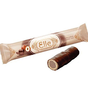 Конфеты шоколадные ELLE с шоколадно-ореховой начинкой, 1,5 кг, картонная упаковка, ВК123