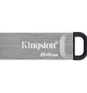 Память Kingston "Kyson" 64GB, USB 3.1 Flash Drive, металлический