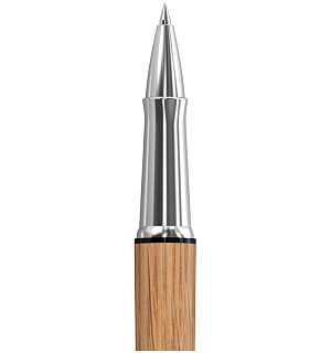 Ручка гелевая подарочная Berlingo "Nature" черная, 0,5мм, бук