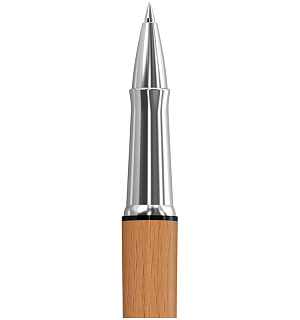 Ручка гелевая подарочная Berlingo "Nature" черная, 0,5мм, дуб